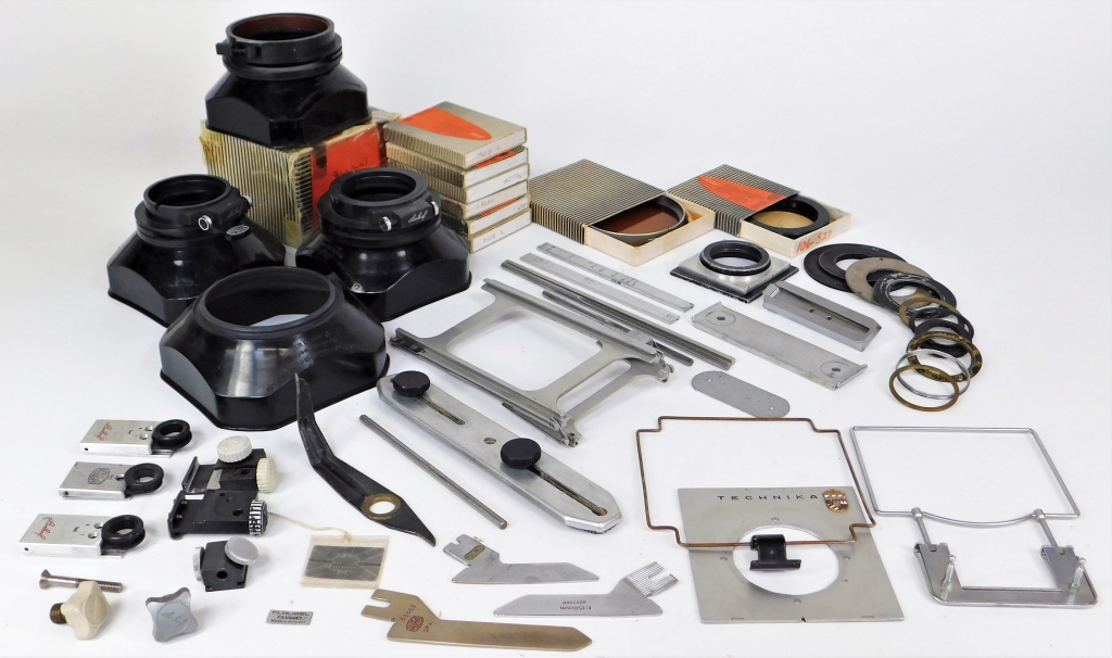LOT OF LINHOF PARTS AND ACCESSORIES