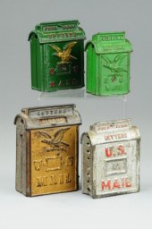 LOT OF MAIL BOX STILL BANKS Al