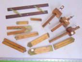 LOT OF MEASURING TOOLS, STANLE