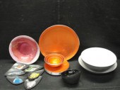 Lot of Midcentury Enamelware.