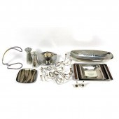 Lot of Midcentury Silver and M