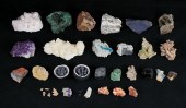 LOT OF MINERAL SPECIMENS INCLU