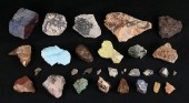 LOT OF MINERAL SPECIMENS INCLU