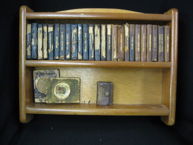 Lot of Miniature Books & Wall