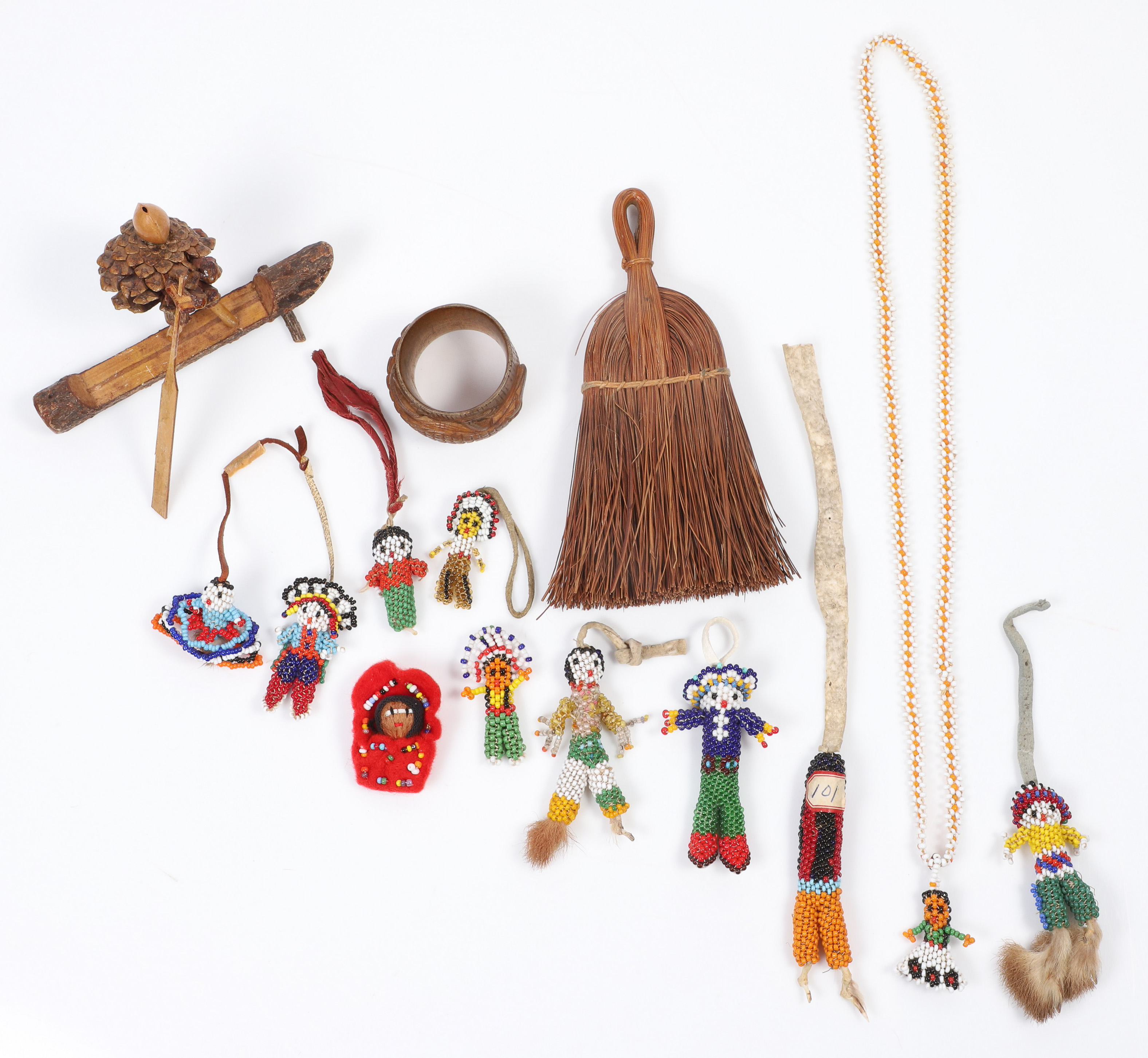 Lot of miniature Native American