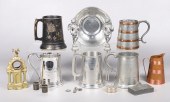 Lot of mixed metal items, c/o