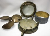 LOT OF NAUTICAL ITEMS, TWO 16