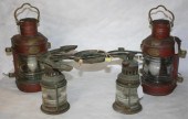 LOT OF NAUTICAL LANTERNS. TO I