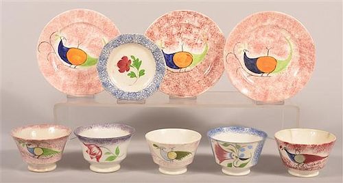 LOT OF NINE VARIOUS PIECES OF