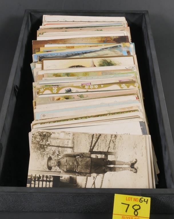 LOT OF OLD POSTCARDS