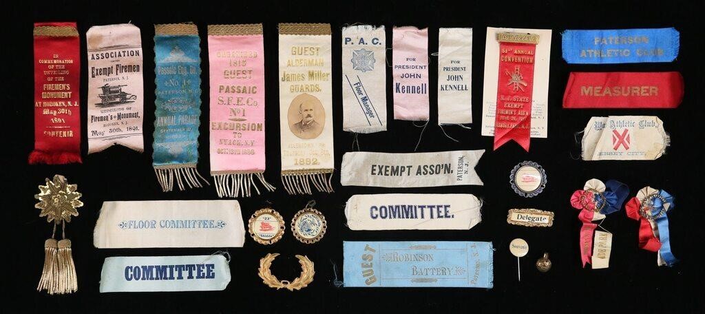 LOT OF ORGANIZATIONAL FIREMAN'S