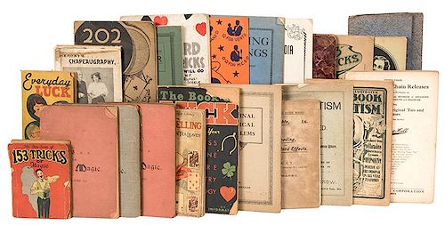 LOT OF OVER 20 VINTAGE PAMPHLETS,