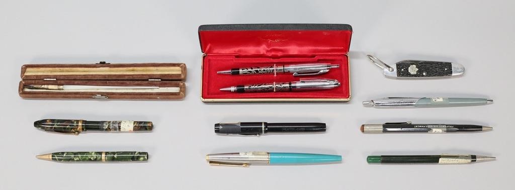 LOT OF PENS & PENCILSSheaffer
