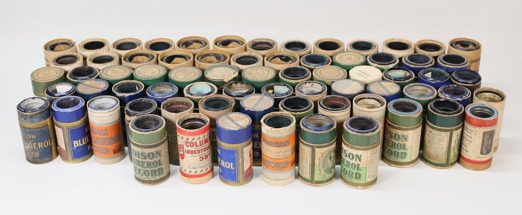 LOT OF PHONOGRAPH CYLINDER