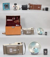 LOT OF POLAROID CAMERAS AND AC