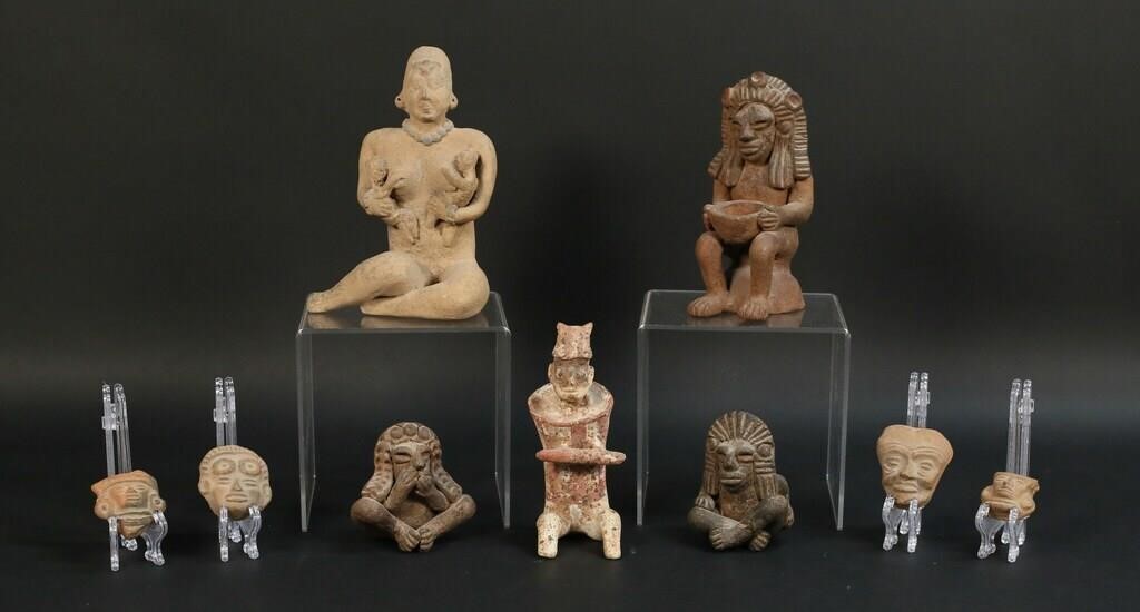 LOT OF PRE-COLUMBIAN CLAY