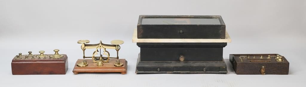 LOT OF SCALES & WEIGHTSLot of