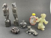 LOT OF SEVEN ASIAN FIGURESLot