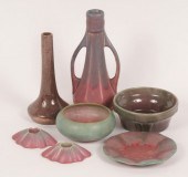 Lot of seven pieces Muncie Art