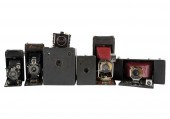 LOT OF SEVEN VINTAGE CAMERASKo