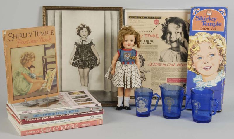 Lot of Shirley Temple Doll and