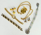 LOT OF SIGNED COSTUME JEWELRYT