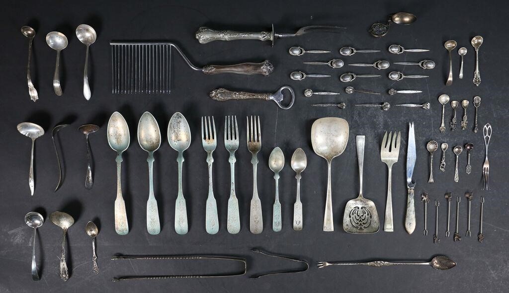 LOT OF SILVER FLATWARELot of