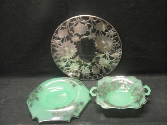 Lot of Silver Overlay. From a