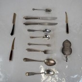 LOT OF SILVER PLATE AND STAINL