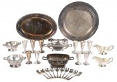 Lot of silver plate hotel ware