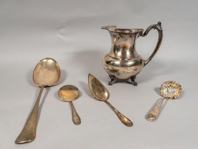 LOT OF SILVERPLATE5 pieces of