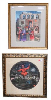 LOT OF SIX ART PIECESLot of Si