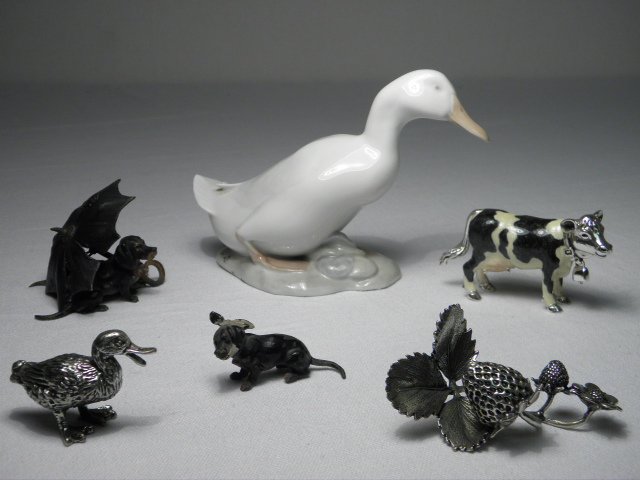 Lot of six assorted miniature