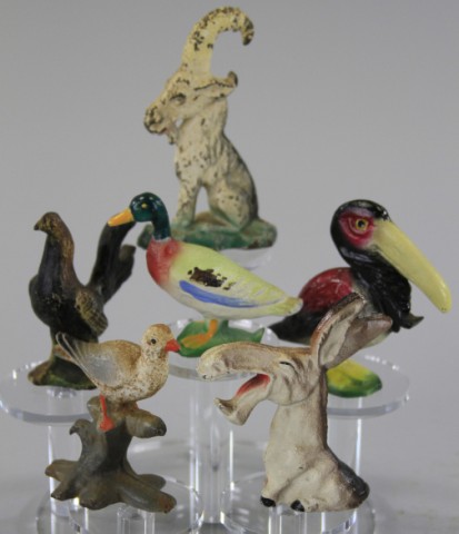 LOT OF SIX FIGURAL BOTTLE OPENERS
