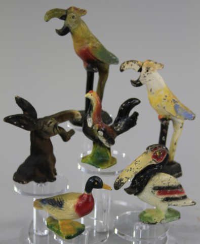 LOT OF SIX FIGURAL BOTTLE OPENERS