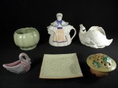 Lot of six pieces of assorted