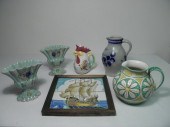 Lot of six pieces of assorted