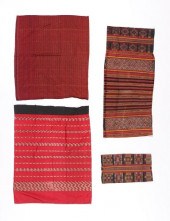 LOT OF SOUTHEAST ASIAN IKAT TE