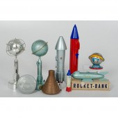 Lot of Space Themed Banks Lot