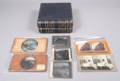 Lot of stereoscope viewer card