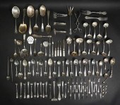 LOT OF STERLING FLATWARE & SER