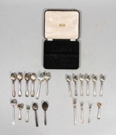 LOT OF STERLING FLATWARELot of