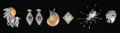 LOT OF STERLING JEWELRY7 piece