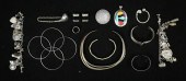 LOT OF STERLING JEWELRYLot of