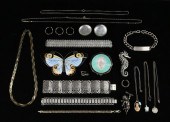 LOT OF STERLING JEWELRYLot of