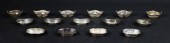 LOT OF STERLING NUT DISHES3 se