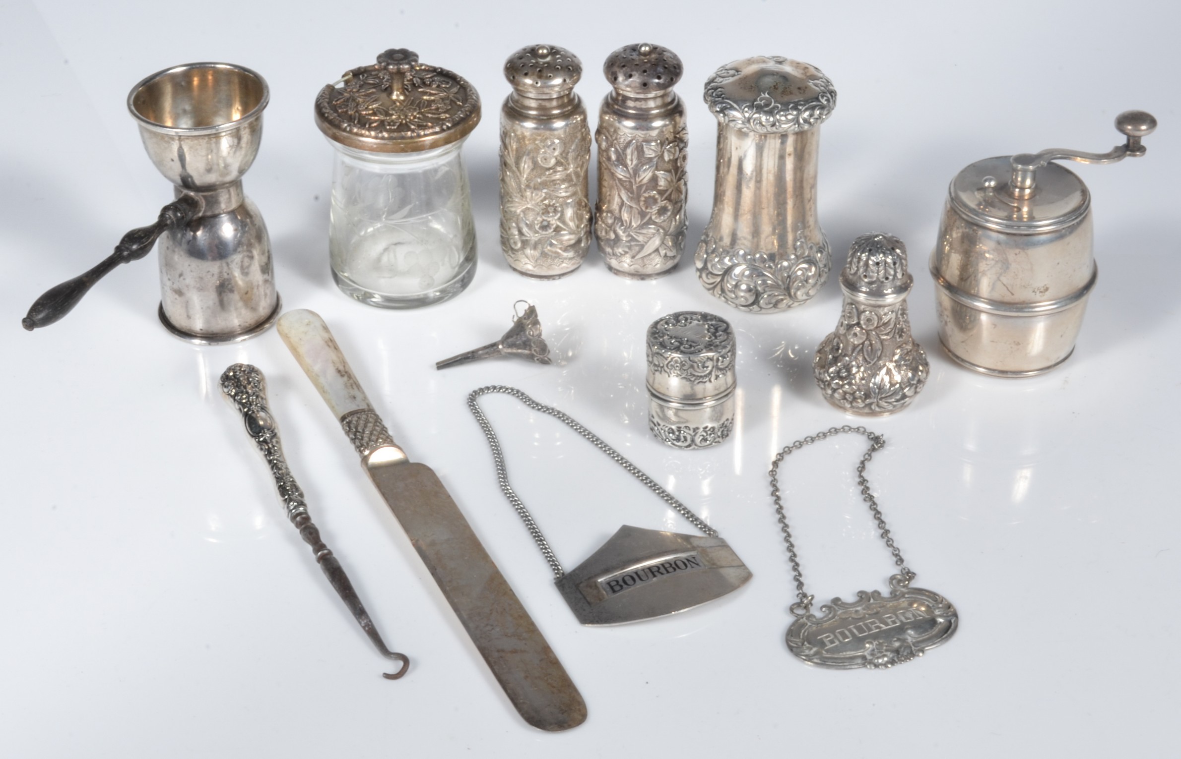 Lot of sterling silver, 8.1 TO