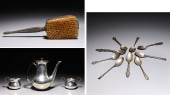 Lot of sterling silver objects