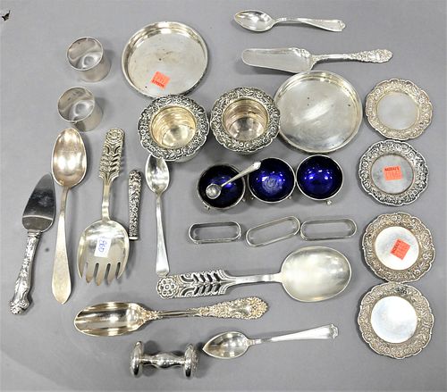 LOT OF STERLING SILVERLot of