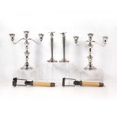 LOT OF STERLING WEIGHTED LIGHT